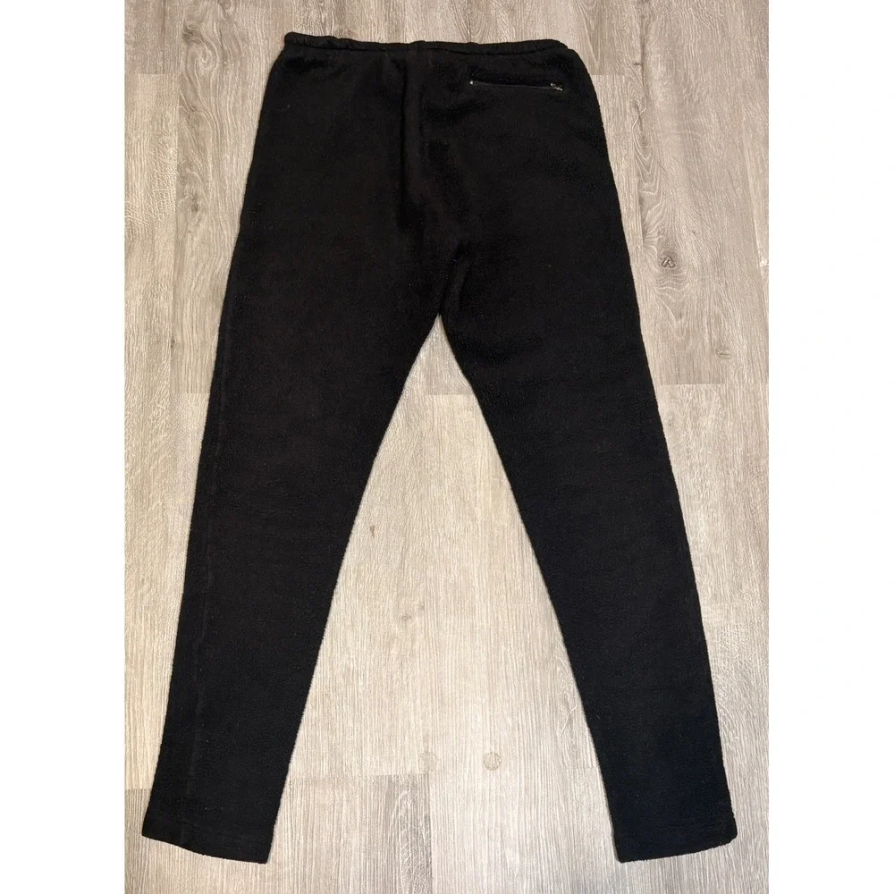 Nike‎ ACG Vintage Fleece Sweatpants Mens Medium Black Joggers Blue Drawstring
